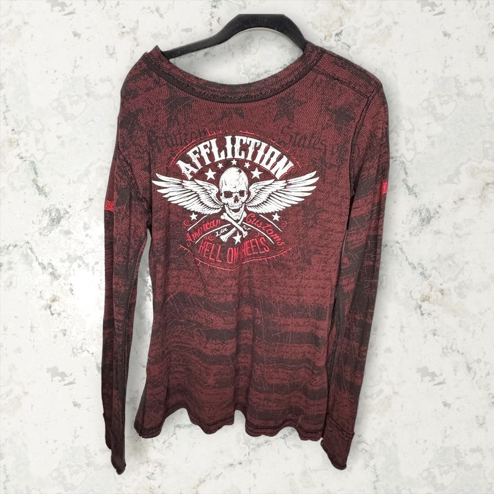 Affliction Y2K Skull Thermal